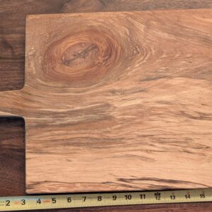 Black Birch Spalted vegetable cutting board